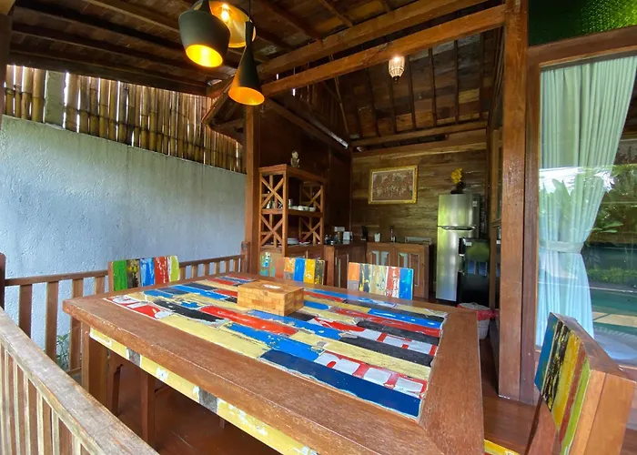 Maison d'hôtes Rumah Lumbung The Wooden House Ubud