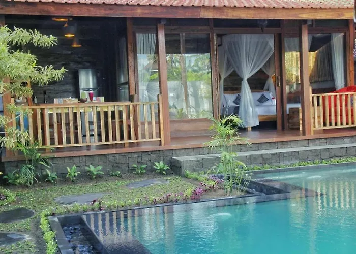 Maison d'hôtes Rumah Lumbung The Wooden House Ubud