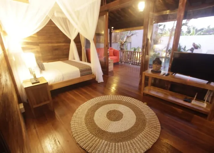 Rumah Lumbung The Wooden House Gasthof Ubud